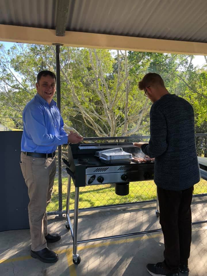 Gaven State School New BBQ